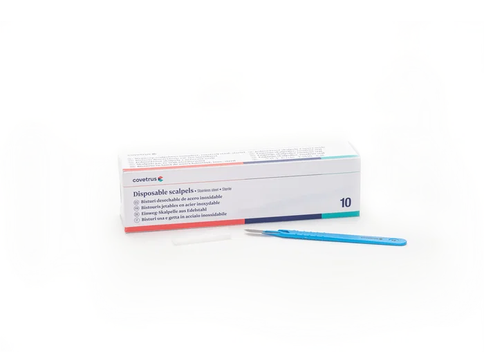 Covetrus Bisturí Desechable Nº10 Acero Inoxidable Estéril 10 Unidades Covetrus Bisturí Desechable Nº10 Acero Inoxidable Estéril 10 Unidades